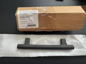 C109015.ob Rejuvenation Allenglade Drawer Pull 6 Inch New-open Box Sonoma Williams Matte Black