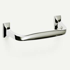 C1844 Rejuvenation New Vernon 3 Inch Offset Drawer Pull Polished Nickel Discontinued