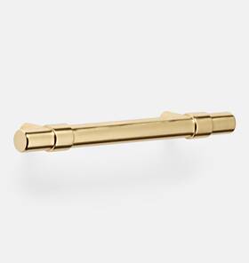 Rejuvenation C3517 New Sommerville 4 Inch Drawer Pull Aged Brass Finish