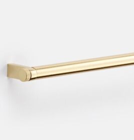 C2214 Rejuvenation Hardware West Slope Aged Brass Drawer Pull 12inch Pottery Barn