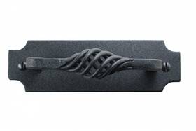 Renovators Supply Manufacturing 096962360474 Kitchen Cabinet Handles 5-1/4 Inch Black Wrought Iron Birdcage Design
