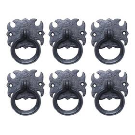 Renovators Supply Manufacturing 096962413828 Cabinet Handles 3 Inch Black Wrought Iron Drawer Pulls Antique Kitchen