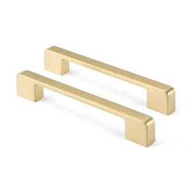 B09nlt4cvr Rergy 5-pack Gold 5 Inch Square Cabinet Pulls Handles Kitchen Drawer Hardware