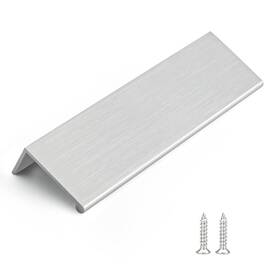 Ls7030snb128-10 Rergy #units-zm-us 10 Pack 5in Brushed Nickel Cabinet Finger Edge Pulls For Kitchen