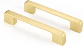 Ls9901gd128-30 Rergy #zm 5in Brushed Brass Drawer Pulls Gold Cabinet Handles 30 Pack