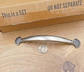10239ap Residential Essentials 9 New 7 Inch Cabinet Pulls 10239 In Aged Pewter Set Of Nine