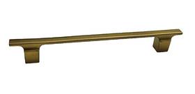 24170065 Restoration Hardware Colliers 8 Inch Pull Kitchen Bathroom Knob Lacquered Brass