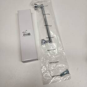 24120134 Restoration Hardware 424121350002 Asbury 6 Inch Cabinet Pull Handle Chrome