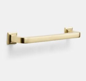 C105377 Rh Rejuvenation Hardware Drawer Pull 6inch Aged Brass West Slope