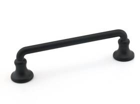 Richelieu Bp0874900 Toulon Collection Matte 3 3/4 In Pack Of 1 Black