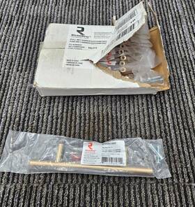 Bp30596chbrz Richelieu Qty 10 Metal Door Pull Handle 8/32 Champ Bronze