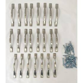 Bp30737195 Richelieu Brushed Nickel Drawer And Cabinet Pulls 3 Inch Center Lot Of 23