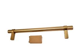 Bp5016304chbrz Richelieu Cabinet Bar Pull Handle 12 In Brushed Gold Modern