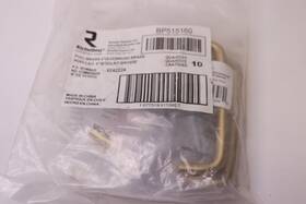 Bp515160 Richelieu 10-pk Functional Metal Pull Satin Brass 4 Inch C-c