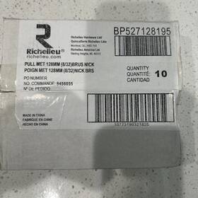 Bp527128195 Richelieu 4 Contemporary Cabinet Pull Cc Brushed Nickel 5 Inch Qty 10