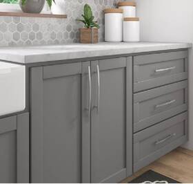 Bp650192180 Richelieu Lot Of 7 Transitional Cabinet Pulls Polished Nickel -
