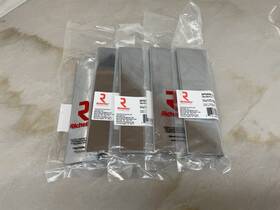 Bp9898128140 Richelieu Bp7348128195 Lot Of 5 Metal Pull 128mm St. Steel Chrome