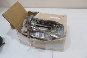 Bp8160128195 Richelieu Lot Of 37 Cabinet Pulls Brushed Nickel -mixed Condition