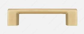 Bp816096160 Richelieu Satin Brass Pull 96mm Qty-10 In Bag Cabinet