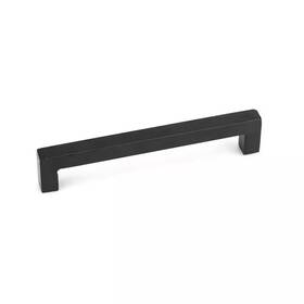 Richelieu Hardware 313027110196 Sheffield Collection 7 9/16 Inch 192 Mm Matte Black Traditional Rectangular Bar