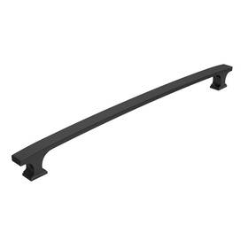 Bp525418900 Richelieu Hardware Rimouski Collection 18 Inch 457 Mm Vintage Matte Black Arched Appliance Pull