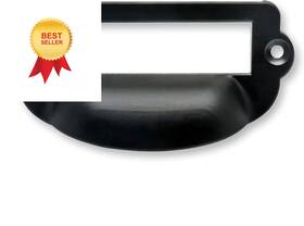 Sdd210723018 Rierdge 20 Pcs Antique Black Card Catalog Drawer Pulls Large Black-bin