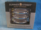 Rl060230 Handle Nickel Decorative Street Piece " Sumner 3 Polished Pull 4 Cabinet