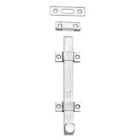 580-8.26d Rockwood Surface Bolt Satin Chrome