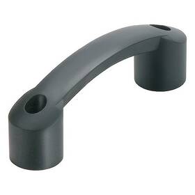 Fk-02.a120.84 Rohde Pull Handle Half Matte Unth. Through Holes