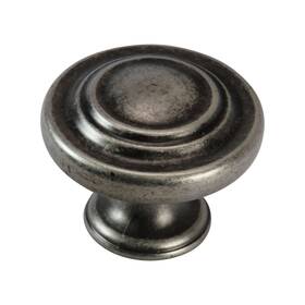 Rok 614405028721 10 Pack Hardware Saturn Ring Round Style Metal Pewter 1-11/32 Decorative Kit