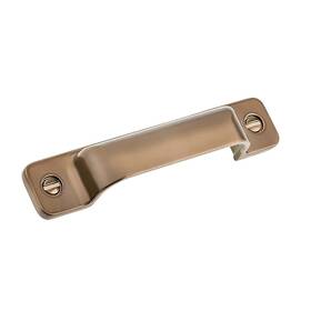 P617896chbrz Rok Mission Square 3-3/4 Inch 96mm Center To Champagne Bronze Handle