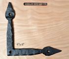 801543 " Rustic Furniture 6 Mexico Corner Bracket Decorative Iron Forged