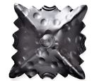 7574331 Rustic Vintage 2 Iron Handmade Pair 3 Large " Clavos