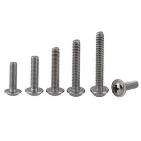 Rz-01386 Rzdeal 100pcs 304 Stainless Steel Machine Screws For Cabinet Drawer Knob Pull