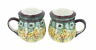 S138-wk52 Manufaktura Blue Rose Polish Pottery Sunshine Grotto Salt 680334178554