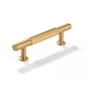 Jh-bg-188-76 Saliseng 5 Pack Gold Kitchen Cabinet Handles Brushed Brass Dresser Drawer Pulls 3 I