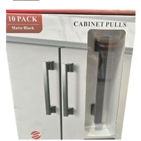 Sapphire 5inch Cabinet Pulls Matte Black Pack Of 10 New