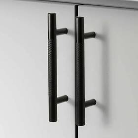 Sp-1009kn-96-bk-20 Sapphire Delta Series 3.75 Inch Ctc-cabinet Pull/handle Textured Black 20-pack