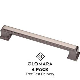 Sp-2044a-192-sn Sapphire Sp20044a192sn5 Octa Series Cabinet Handle Satin Nickel 192mm 5-pack