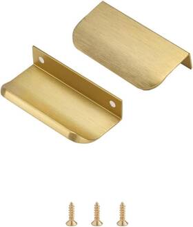9104 Satanga Edge Finger Tab Pulls For Cabinets Invisible Kitchen Concealed Aluminum