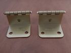 Bp5988-m3 Satin Pair Lot Amerock Brass Offset 4 " Hinges 3 14