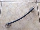 C1060 Satin Turnstyle Designs 12 Pull Yachting Leather Nickel Bow "cc Door