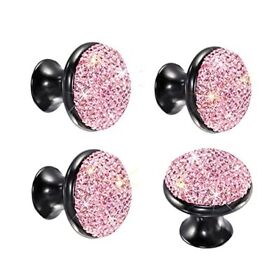 Savori Decorative Drawer Knobs Designed Crystal Cabinet Knob Bling Rhinestone D