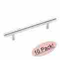 Sb-bp19541-ss-10 Amerock 19852 Bp19541-ss Stainless Steel Cabinet Hardware Euro Style Bar Pull 766150929751