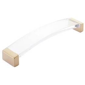 Schaub 321-ssb-cl And Company 321-cl Positano 6-5/16 Inch Center To Clear - Brass Gold