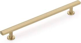 558-ssb Schaub Appliance Pull Bar Handle Satin Brass Company Heathrow 18 Inch