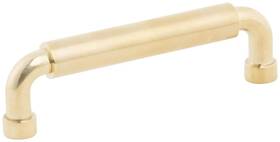 211086-unbr Schaub And Company 211086 Noho 4 Inch Center To Luxury Solid - Brass