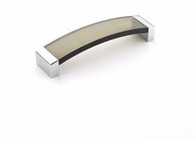 320-26-sm Schaub And Company 320-sm Positano 5-1/16 Inch Center To Smoke - Chrome