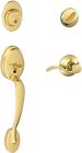 F60vply505xacc605 Schlage Accent Plymouth Interior Set Lever Handle