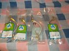 Bp-451-bw Set 4 Nos Brass Amerock 3 Provincial Pulls Center White French